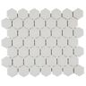 Daltile Restore Matte Stone Gray 12 in. x 10 in. Glazed Ceramic Hexagon Mosaic Tile (9.72 sq. ft./Case)