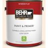 BEHR PREMIUM PLUS 1 gal. #BWC-14 Silk Lining Flat Low Odor Interior Paint & Primer