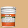 BEHR 5 gal. #HDC-CL-18 Cellini Gold Solid Color House and Fence Exterior Wood Stain
