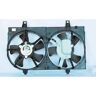 TYC Dual Radiator and Condenser Fan Assembly 2002-2003 Nissan Maxima