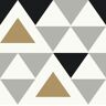 RoomMates Geometric Triangle Peel and Stick Wallpaper (Covers 28.18 sq. ft.)