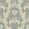 A-Street Prints Ojvind Light Blue Floral Ogee Paper Matte Non-Pasted Wallpaper Roll