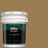 BEHR PREMIUM PLUS 5 gal. #320F-6 Wool Tweed Semi-Gloss Enamel Exterior Paint & Primer