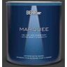 BEHR MARQUEE 1 qt. Home Decorators Collection #HDC-MD-04 Totally Black Satin Enamel Interior Paint & Primer