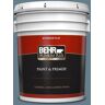 BEHR PREMIUM PLUS 5 gal. #ECC-31-1 Windy Seas Flat Exterior Paint & Primer