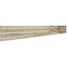 Ornamental Mouldings 1546-94WMAP 0.4375 in. D x 5 in. W x 94.5 in. L Unfinished Ambrosia Maple Wood Large and Small Reed Panel Moulding