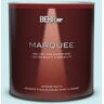 BEHR MARQUEE 1 qt. #510A-2 Salty Tear Matte Interior Paint & Primer