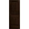 JELD-WEN 30 in. x 80 in. Santa Fe Espresso Stain Solid Core Molded Composite MDF Interior Door Slab