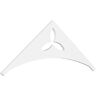 Ekena Millwork Pitch Naple 1 in. x 60 in. x 25 in. (9/12) Architectural Grade PVC Gable Pediment Moulding