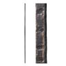 HOUSE OF FORGINGS Oil Rubbed Bronze 3.2.1 Square Hammered Plain Solid Iron Baluster for Staircase Remodel