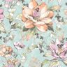 HOLDEN Floral Fairies Teal Non-Pasted Wallpaper (Covers 56 sq. ft.)