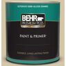 BEHR PREMIUM PLUS 1 qt. #PPF-23 Welcome Walkway Semi-Gloss Enamel Exterior Paint & Primer