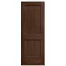 JELD-WEN 24 in. x 80 in. Monroe Milk Chocolate Stain Molded Composite MDF Interior Door Slab