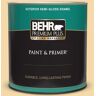 BEHR PREMIUM PLUS 1 qt. #BXC-31 Midsummer Semi-Gloss Enamel Exterior Paint & Primer