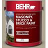 BEHR 1 gal. #BXC-22 Field Khaki Satin Interior/Exterior Masonry, Stucco and Brick Paint