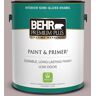 BEHR PREMIUM PLUS 1 gal. #MQ1-36 Object of Desire Semi-Gloss Enamel Low Odor Interior Paint & Primer