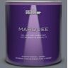 BEHR MARQUEE 1 qt. #N510-5 Liquid Mercury color One-Coat Hide Eggshell Enamel Interior Paint & Primer