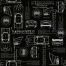 RoomMates 28.29 sq. ft. Black Batmobile Blueprint Peel and Stick Wallpaper