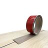 Wellco 1.5 in. x 16.4 ft. Grey Grain Floor Transition Strip Self Adhesive For Joining Floor Gaps, Carpet Threshold Transition