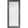 Andersen 3000 Series 36 in. x 80 in. Charcoal Gray Right-Hand Full View Interchangeable Aluminum Storm Door