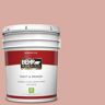 BEHR PREMIUM PLUS 5 gal. #T17-06 Everythings Rosy Flat Low Odor Interior Paint & Primer