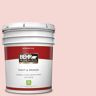 BEHR PREMIUM PLUS 5 gal. #M160-1 Cupcake Pink Flat Low Odor Interior Paint & Primer