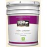 BEHR PREMIUM PLUS 5 gal. #360A-1 Social Butterfly Eggshell Enamel Low Odor Interior Paint & Primer