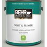 BEHR PREMIUM PLUS 1 gal. #710E-3 Rhino Semi-Gloss Enamel Low Odor Interior Paint & Primer