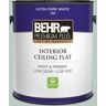 BEHR PREMIUM PLUS 1 gal. #HDC-CL-23 Soothing Spring Ceiling Flat Interior Paint