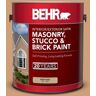 BEHR 1 gal. #PPU4-16 Kenya Satin Interior/Exterior Masonry, Stucco and Brick Paint