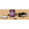 BEHR 1 gal. #HDC-CL-18 Cellini Gold Extra Durable Eggshell Enamel Interior Paint & 5-Piece Wooster Set All-in-One Project Kit