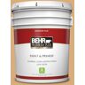 BEHR PREMIUM PLUS 5 gal. #PPU6-05 Cork Flat Low Odor Interior Paint & Primer