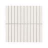 MSI White Matte Stacked 12 in. x 12 in. Porcelain Mesh-Mounted Floor and Wall Mosaic Tile (14.1 sq. ft./Case)