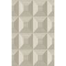 Seabrook Designs Sand Dollar Squared Away Geometric Embossed Vinyl Unpasted Wallpaper Roll (60.75 sq. ft.)
