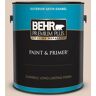 BEHR PREMIUM PLUS 1 gal. #PPL-77 Cocoa Parfait Satin Enamel Exterior Paint & Primer