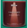 BEHR MARQUEE 1 qt. #S-G-470 Festive Green Matte Interior Paint & Primer