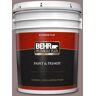 BEHR PREMIUM PLUS 5 gal. #730B-5 Warm Embrace Flat Exterior Paint & Primer