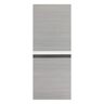 Nivencai 32 in. x 80 in. Waterproof and Moisture-Proof Gray Finished MDF Barn Door Slab with Melamine Protective Layer, Only Slab