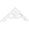 Ekena Millwork 1 in. x 48 in. x 16 in. (8/12) Pitch Cornelia Gable Pediment Architectural Grade PVC Moulding