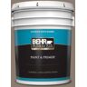 BEHR PREMIUM PLUS 5 gal. #T18-07 Road Less Travelled Satin Enamel Exterior Paint & Primer