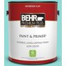 BEHR PREMIUM PLUS 1 gal. #490A-3 Sweet Rhapsody Flat Low Odor Interior Paint & Primer