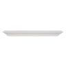 Pearl 5 ft. Crisp White Cap-Shelf Mantel