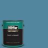 BEHR PREMIUM PLUS 1 gal. #S490-5 Jay Bird Semi-Gloss Enamel Exterior Paint & Primer