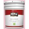 BEHR PREMIUM PLUS 5 gal. #P140-2 Sweetheart Flat Low Odor Interior Paint & Primer