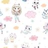 RoomMates Universal Gabby's Dollhouse Sketch Characters Peel and Stick Wallpaper