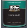 BEHR PREMIUM PLUS 1 qt. #PPU25-22 Chimney Semi-Gloss Enamel Exterior Paint & Primer