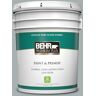 BEHR PREMIUM PLUS 5 gal. #730F-4 Flint Smoke Semi-Gloss Enamel Low Odor Interior Paint & Primer