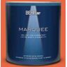 BEHR MARQUEE 1 qt. #P190-6 Emergency Zone Satin Enamel Interior Paint & Primer