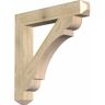 Ekena Millwork 6 in. x 48 in. x 36 in. Douglas Fir Olympic Craftsman Rough Sawn Bracket