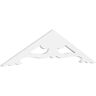 Ekena Millwork Pitch Cornelia 1 in. x 60 in. x 17.5 in. (6/12) Architectural Grade PVC Gable Pediment Moulding